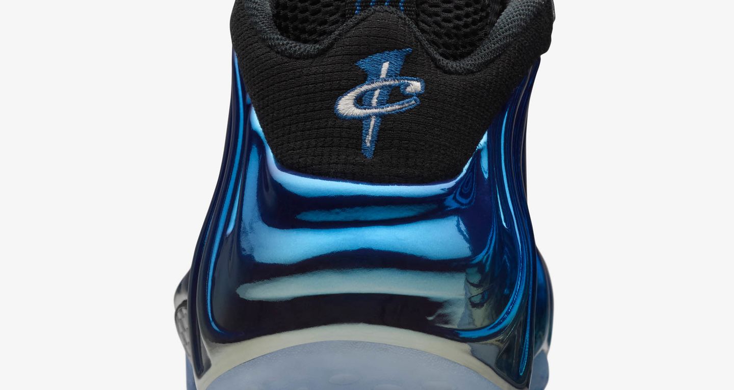 nike air foamposite Pro blue mirror