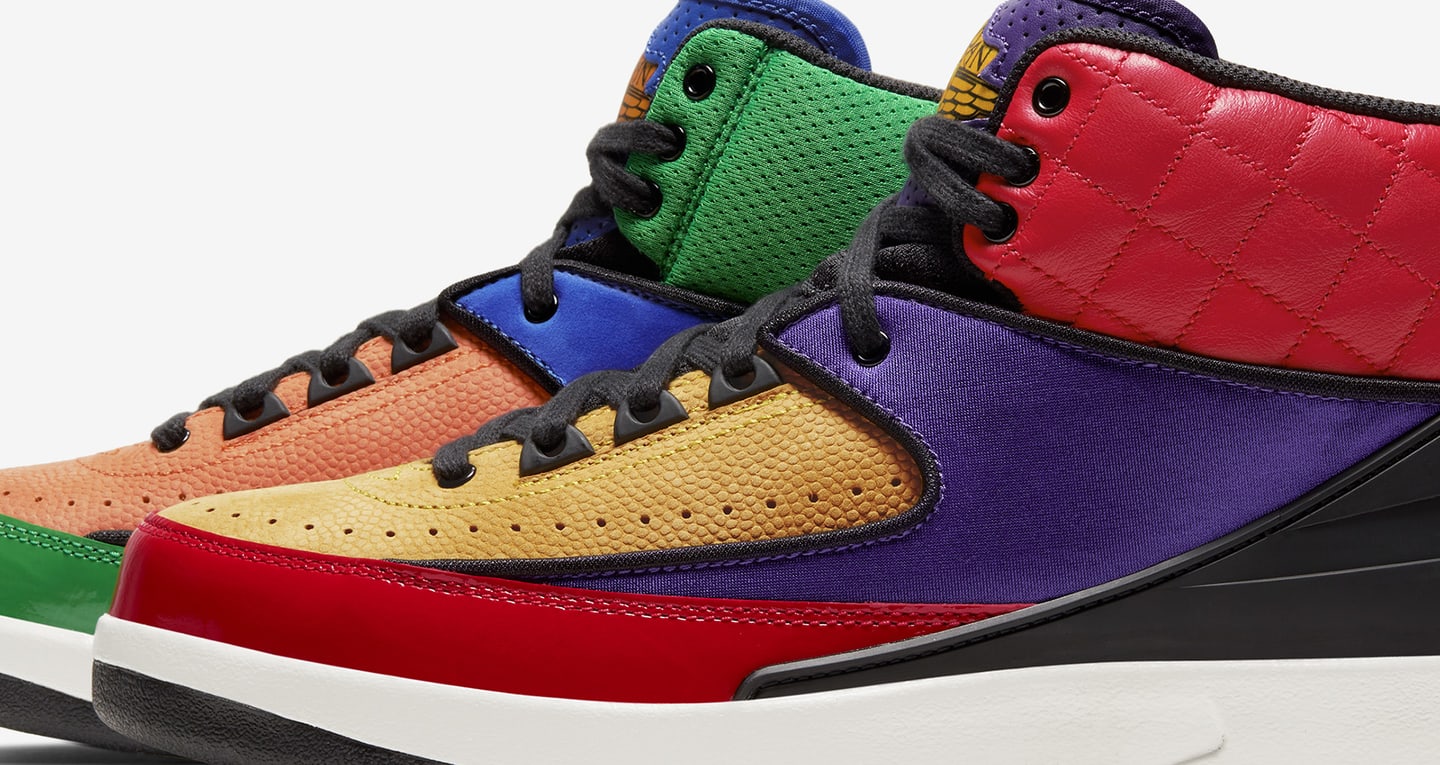 air jordan 2 womens multicolor
