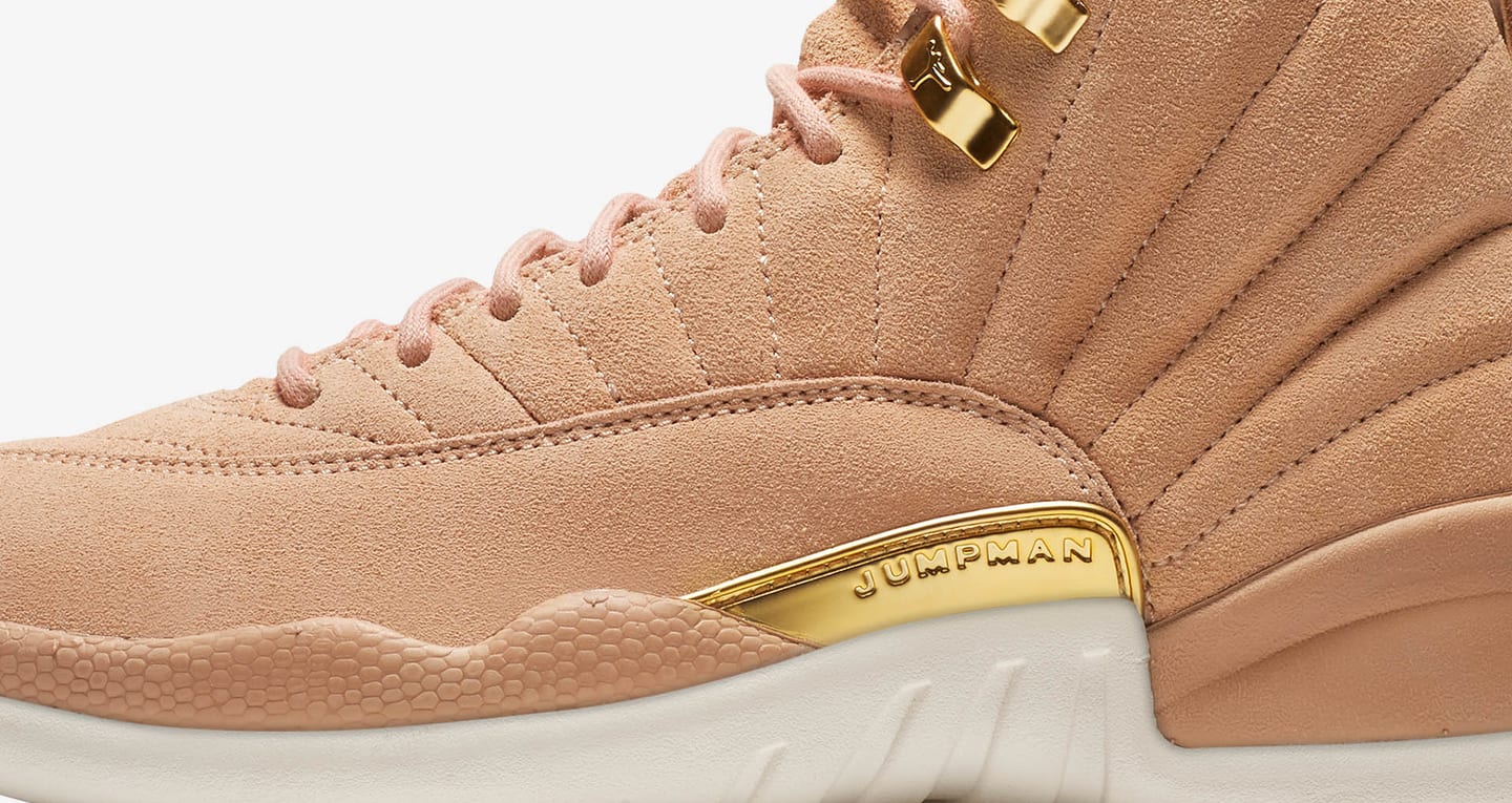 jordan 12 tan and gold