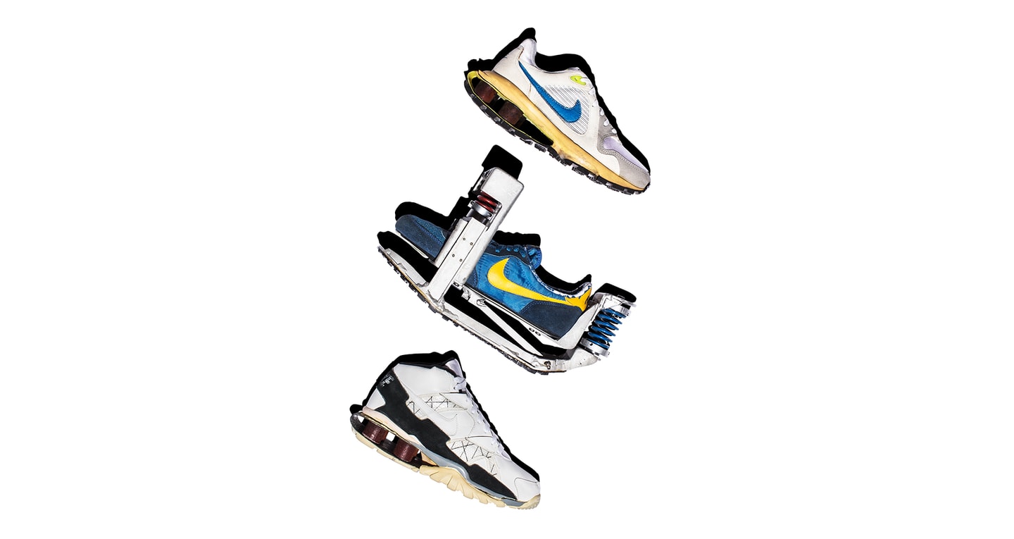 inside nike shox