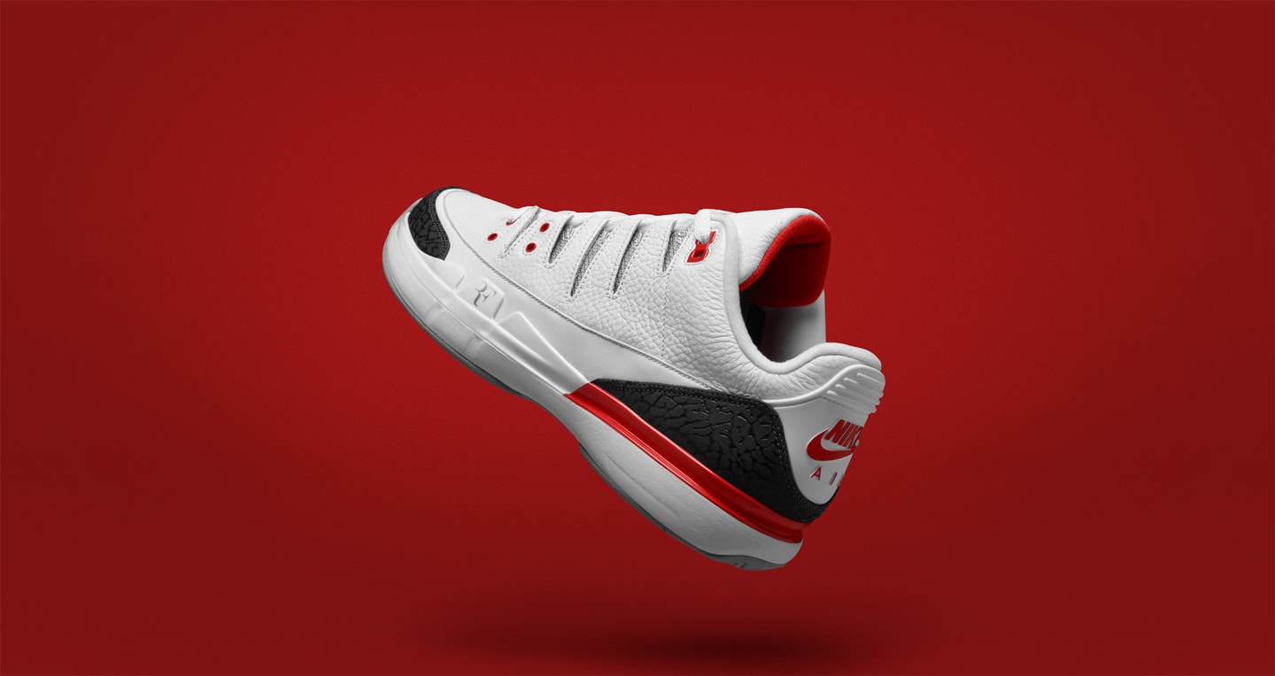 nike zoom vapor aj3 fire red