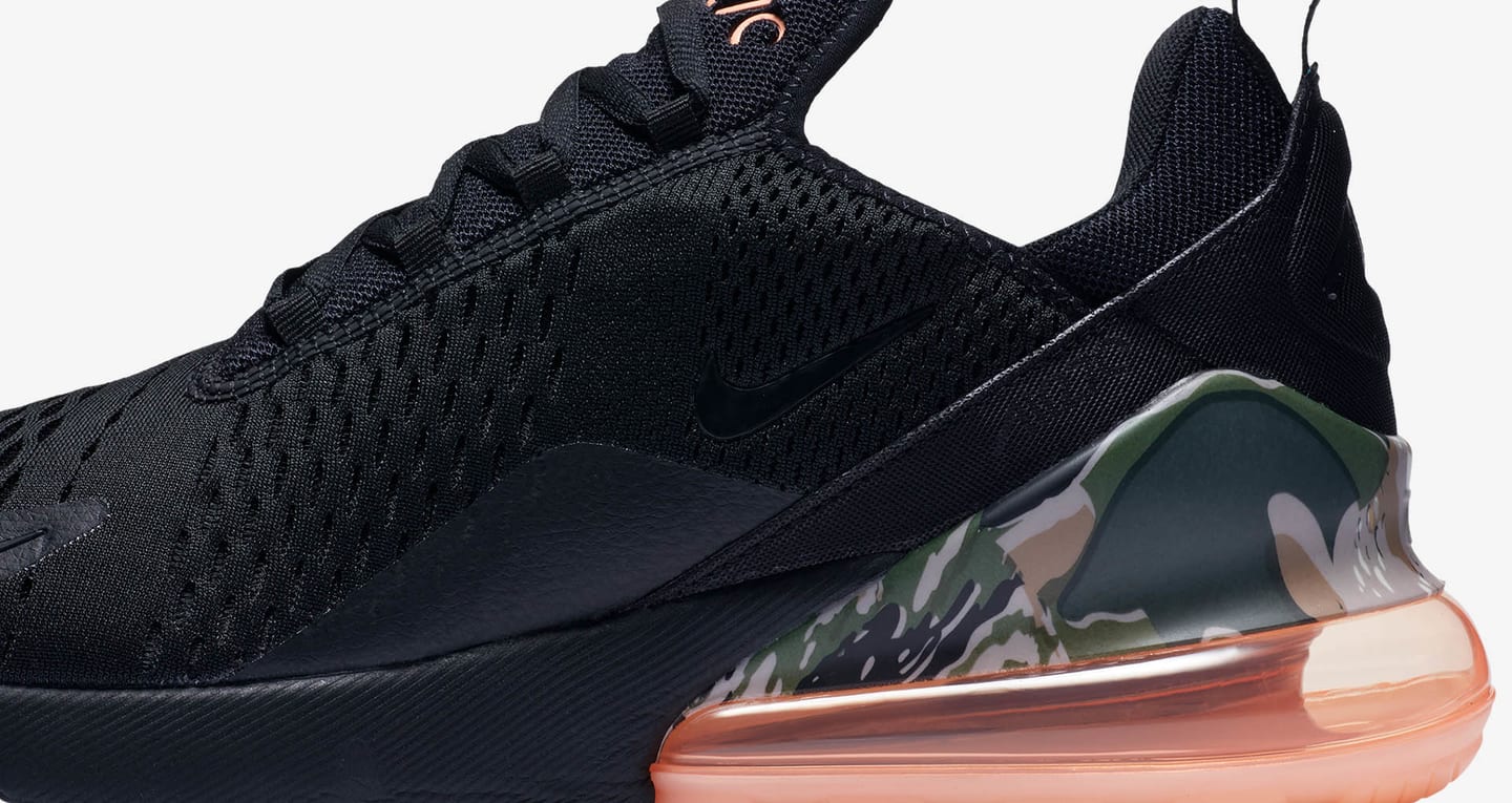 nike 270 camo heel