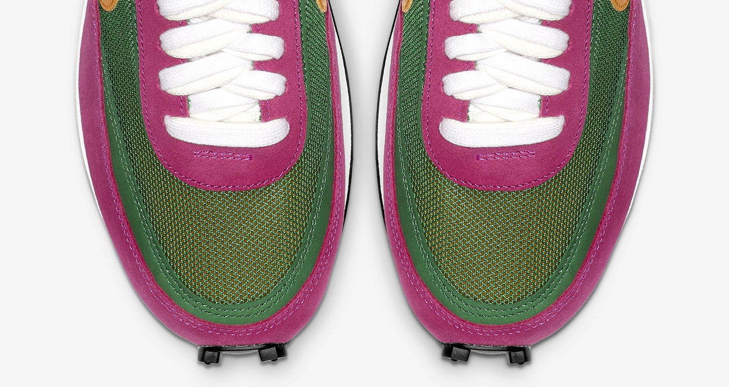 Sacai X Nike Ldwaffle Pine Green Release Date Nike Snkrs