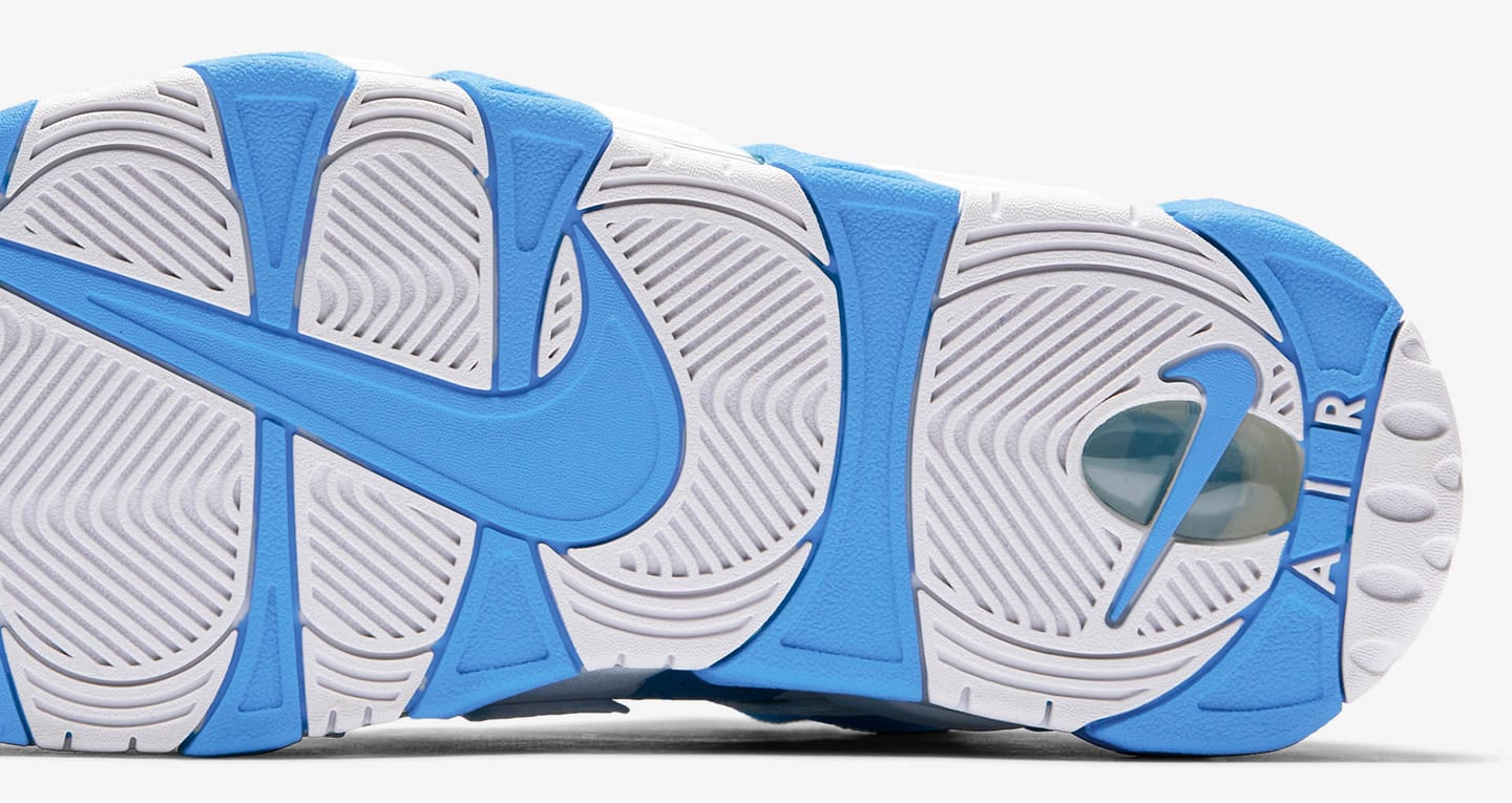 nike uptempo azzurre