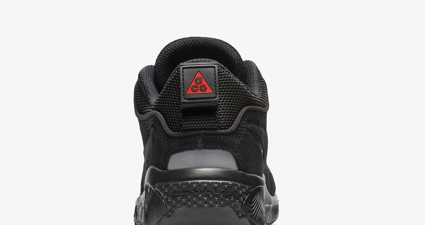 nike acg dog mountain black oil grey