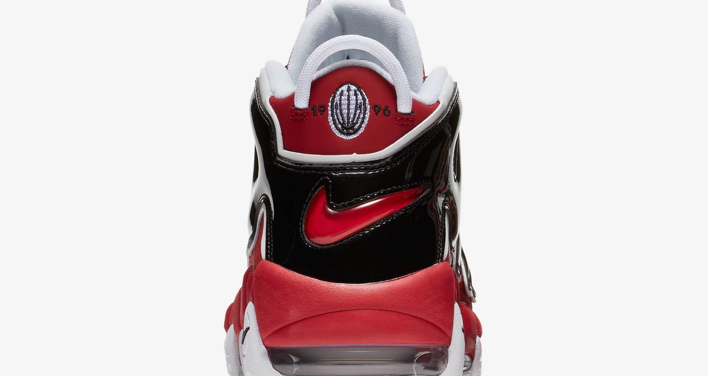 air uptempo black and red