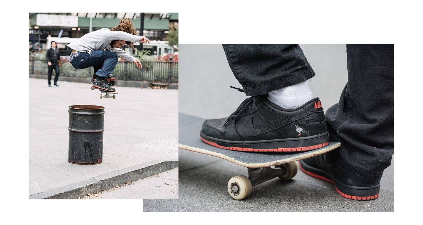 nike dunk low negras