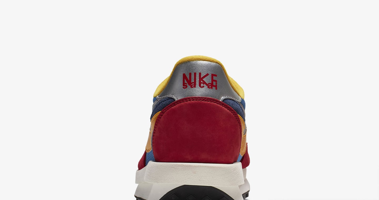 nike ldv waffle x sacai blue red