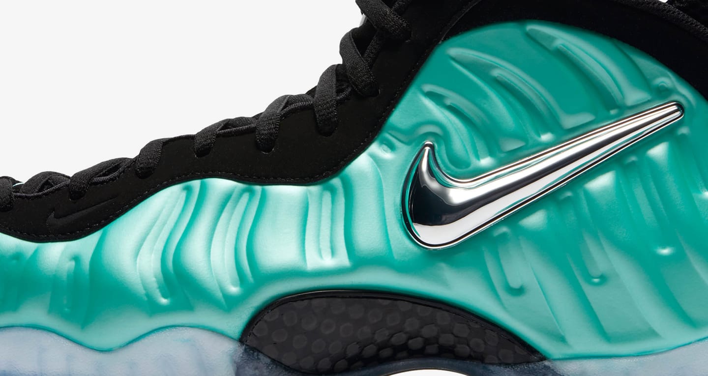 sea green foamposites