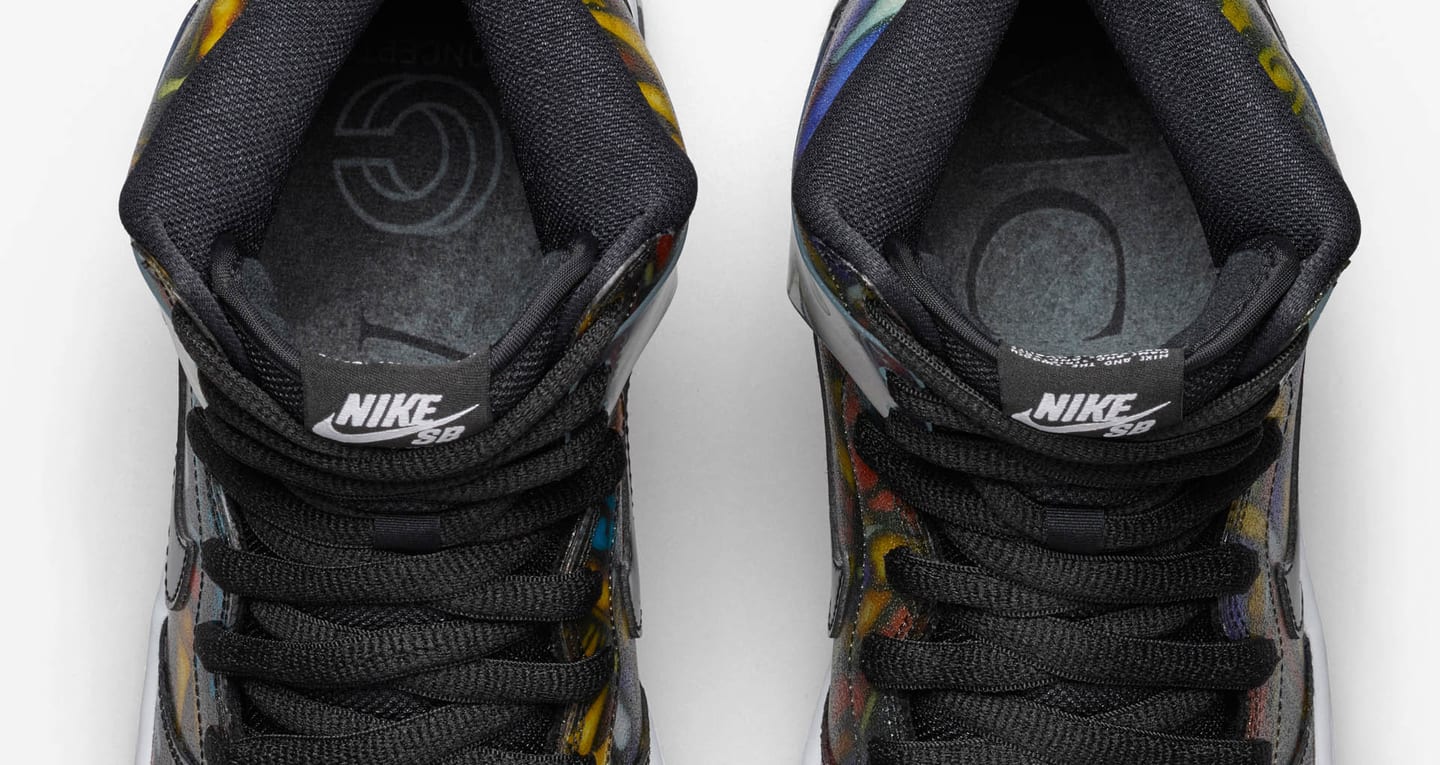 nike stained glass shoes