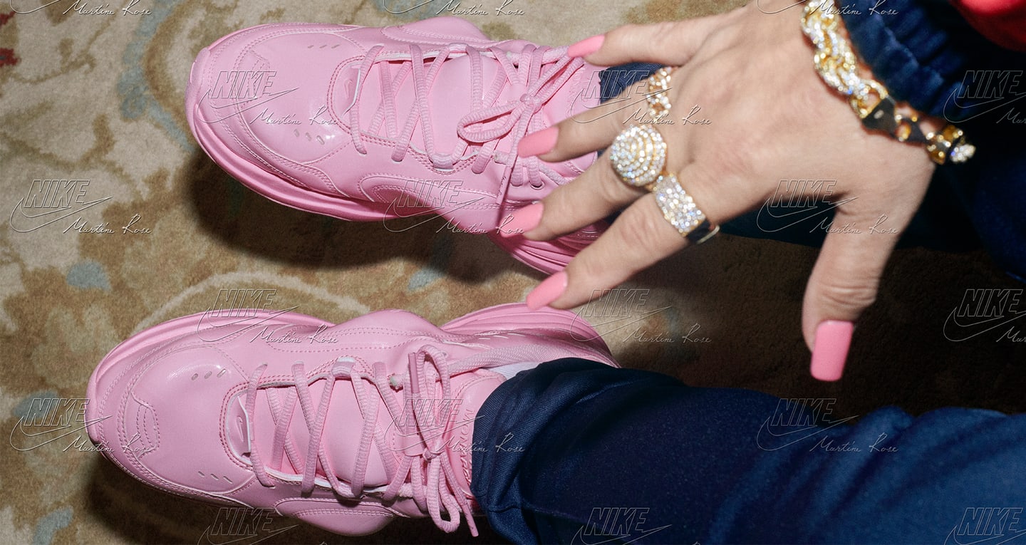 pink nike monarch