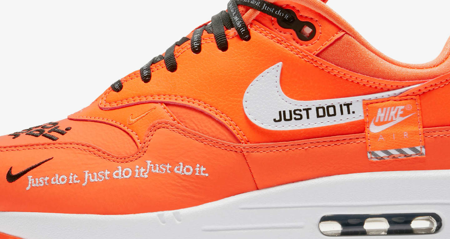 nike just do it orange