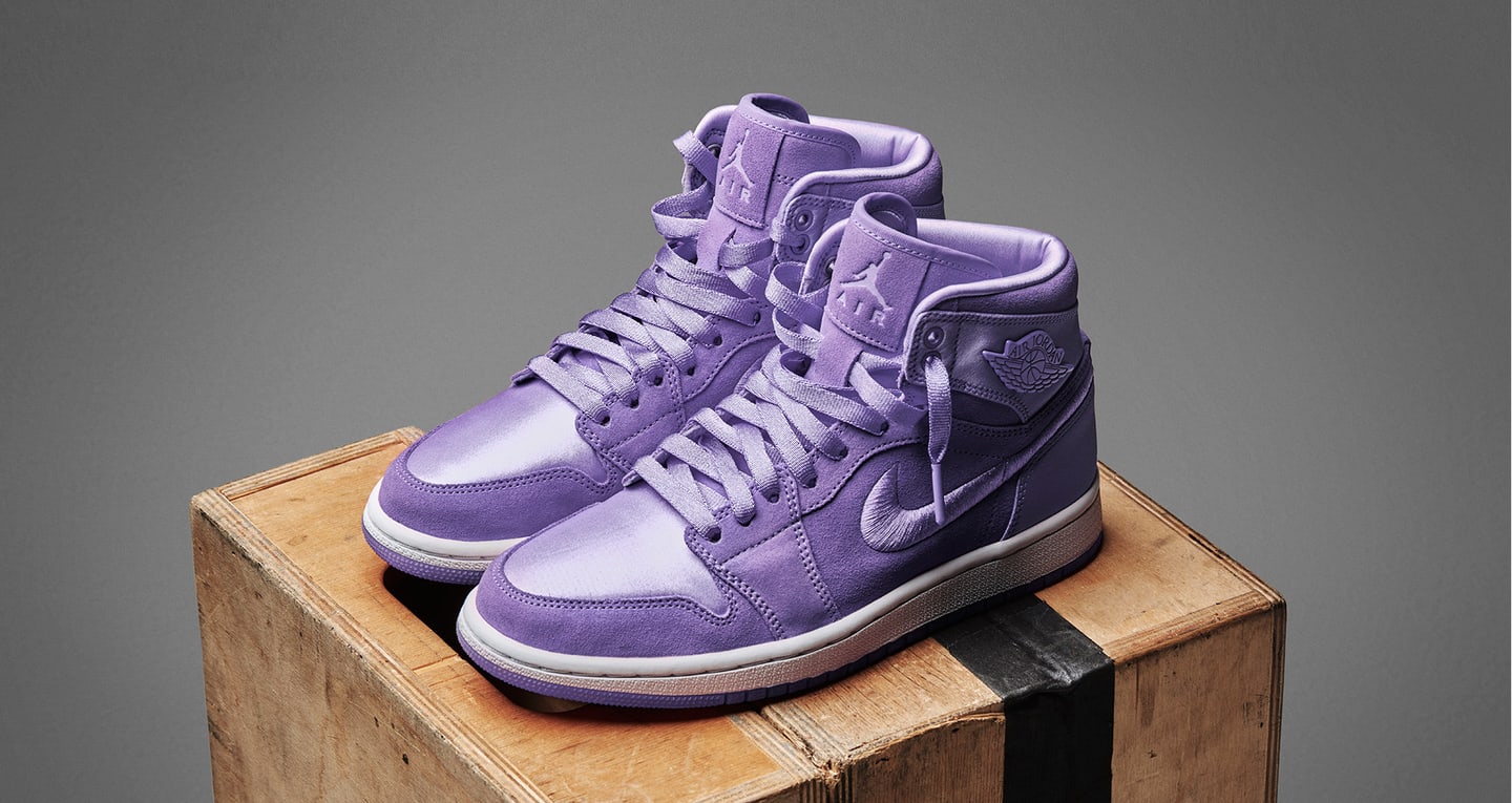 jordan retro 1 lila