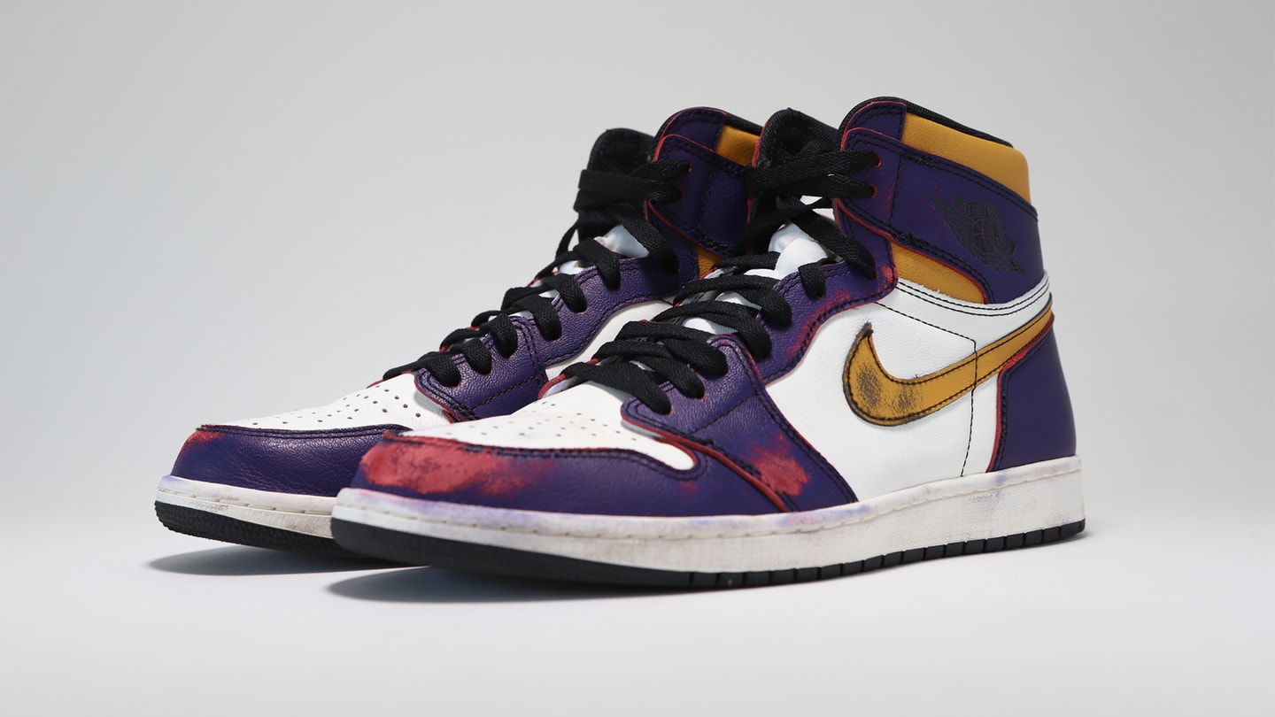 nike air jordan 1 sb la to chicago