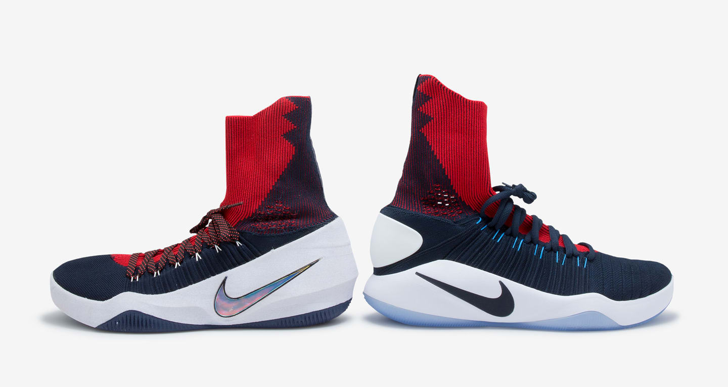 nike hyperdunk maroon