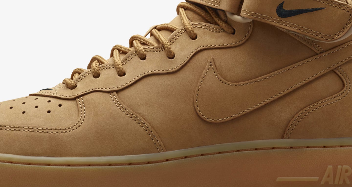 nike air force 1 mid flax