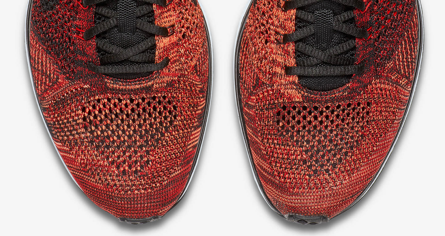 nike flyknit racer rouge