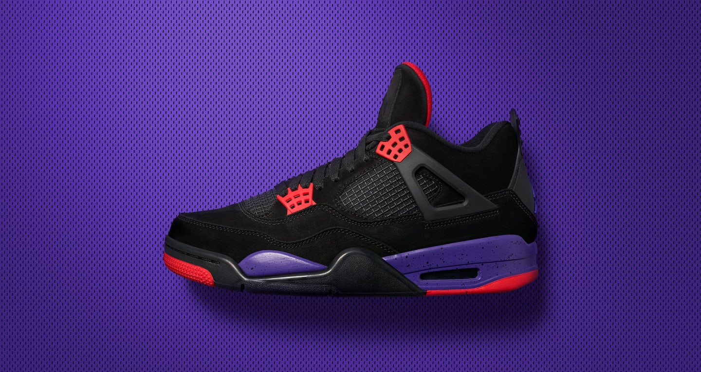 jordan negros con morado