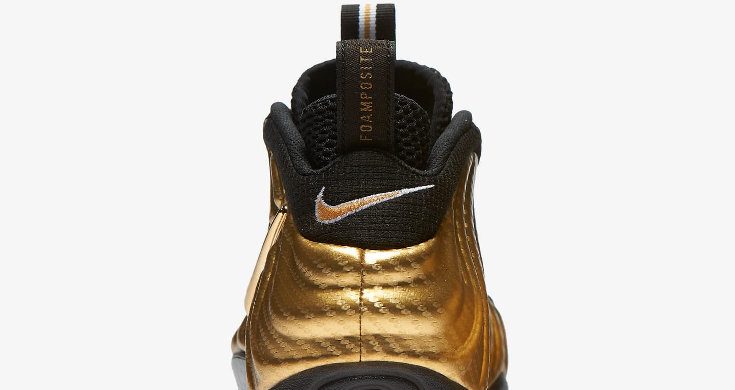 gold foams nike