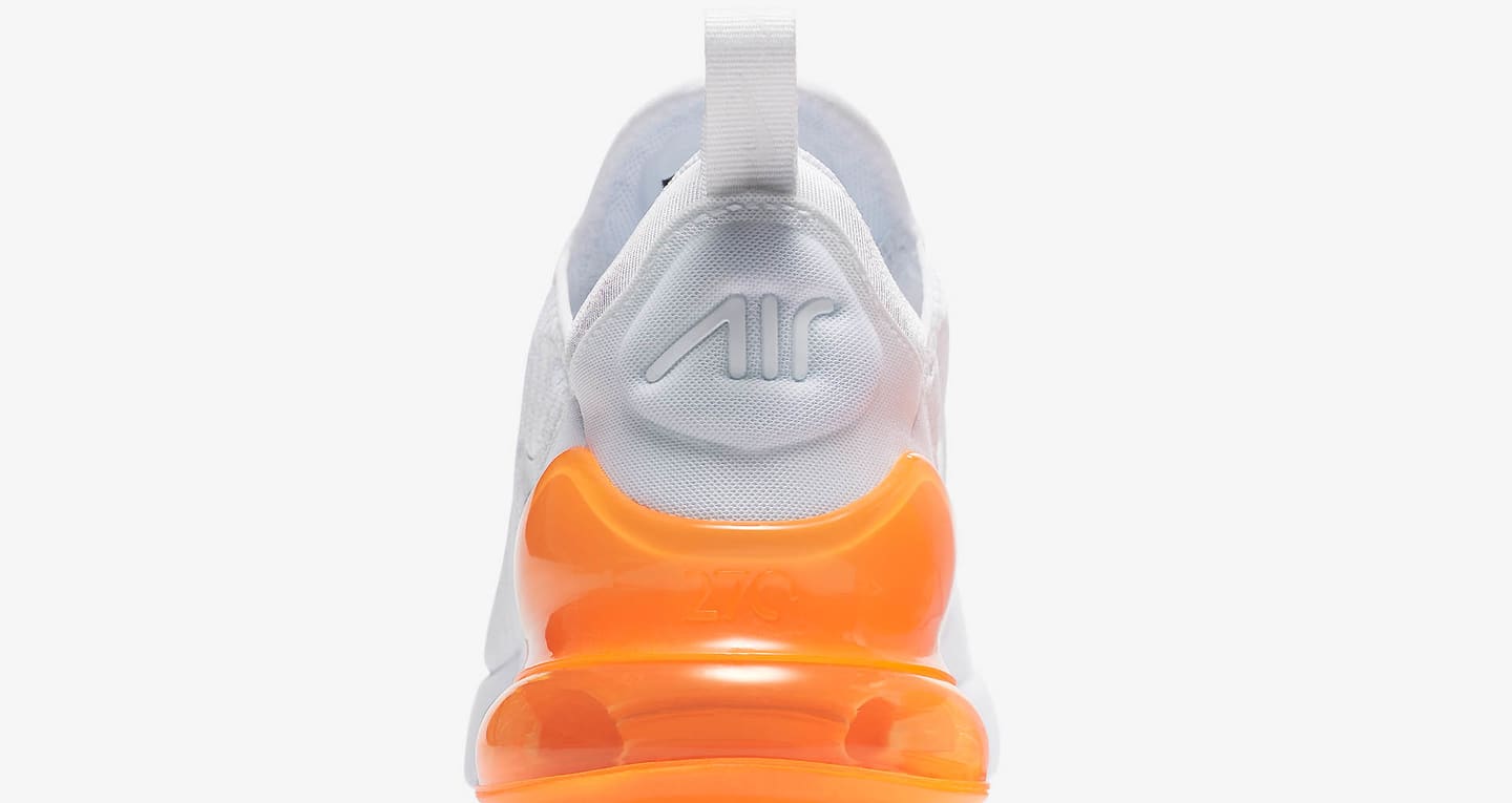 air max 270 white total orange