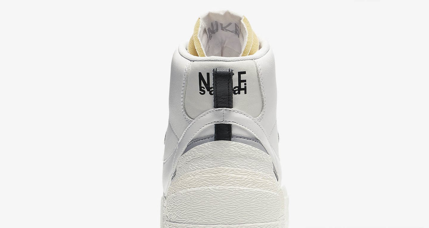 Nike X Sacai Blazer Mid White Wolf Grey Release Date Nike