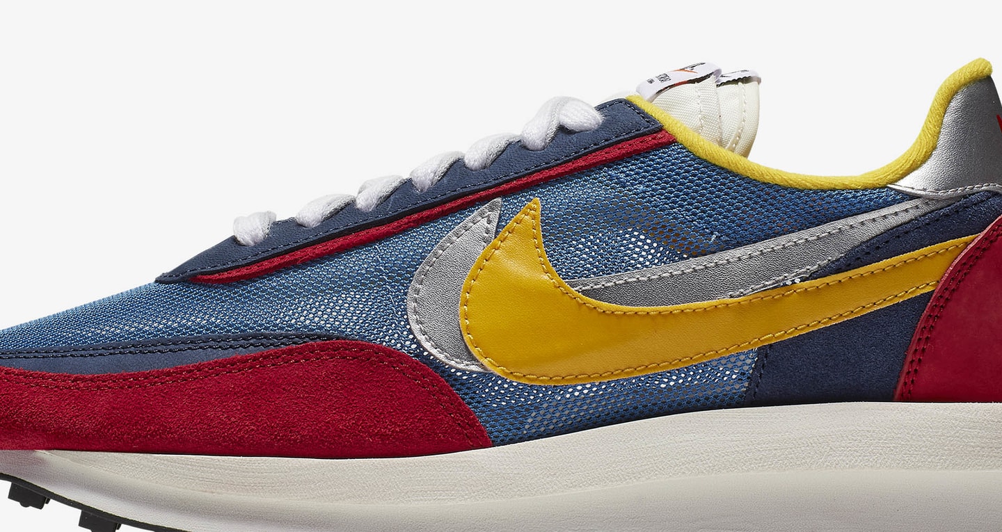 sacai x nike ldv waffle varsity blue