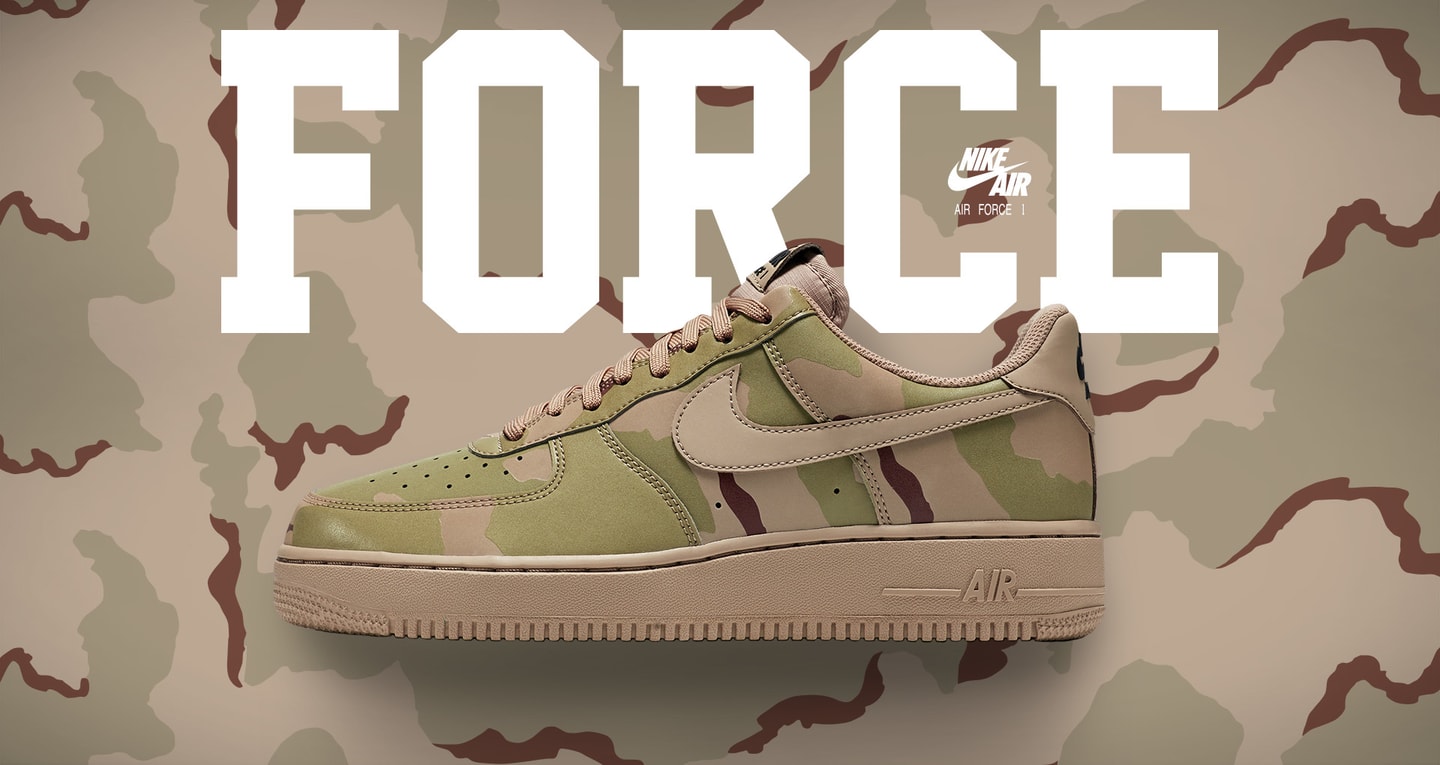 nike air force 1 camo reflective