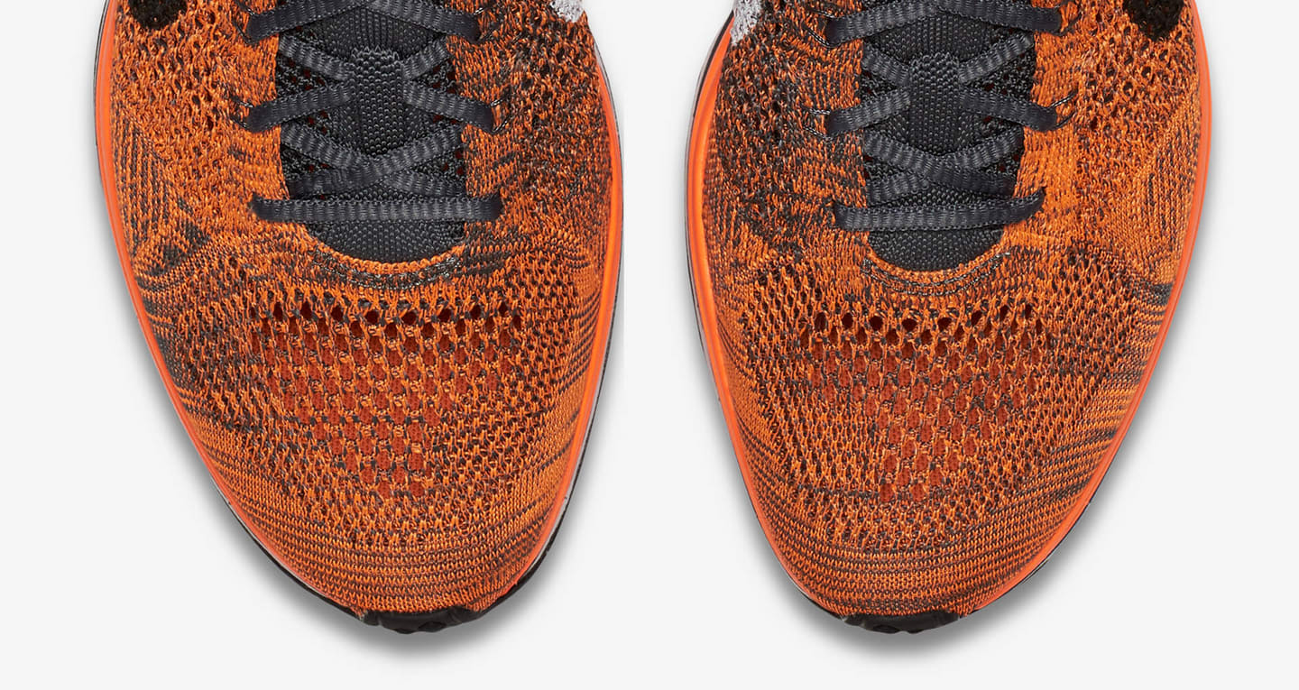 nike flyknit racer total orange