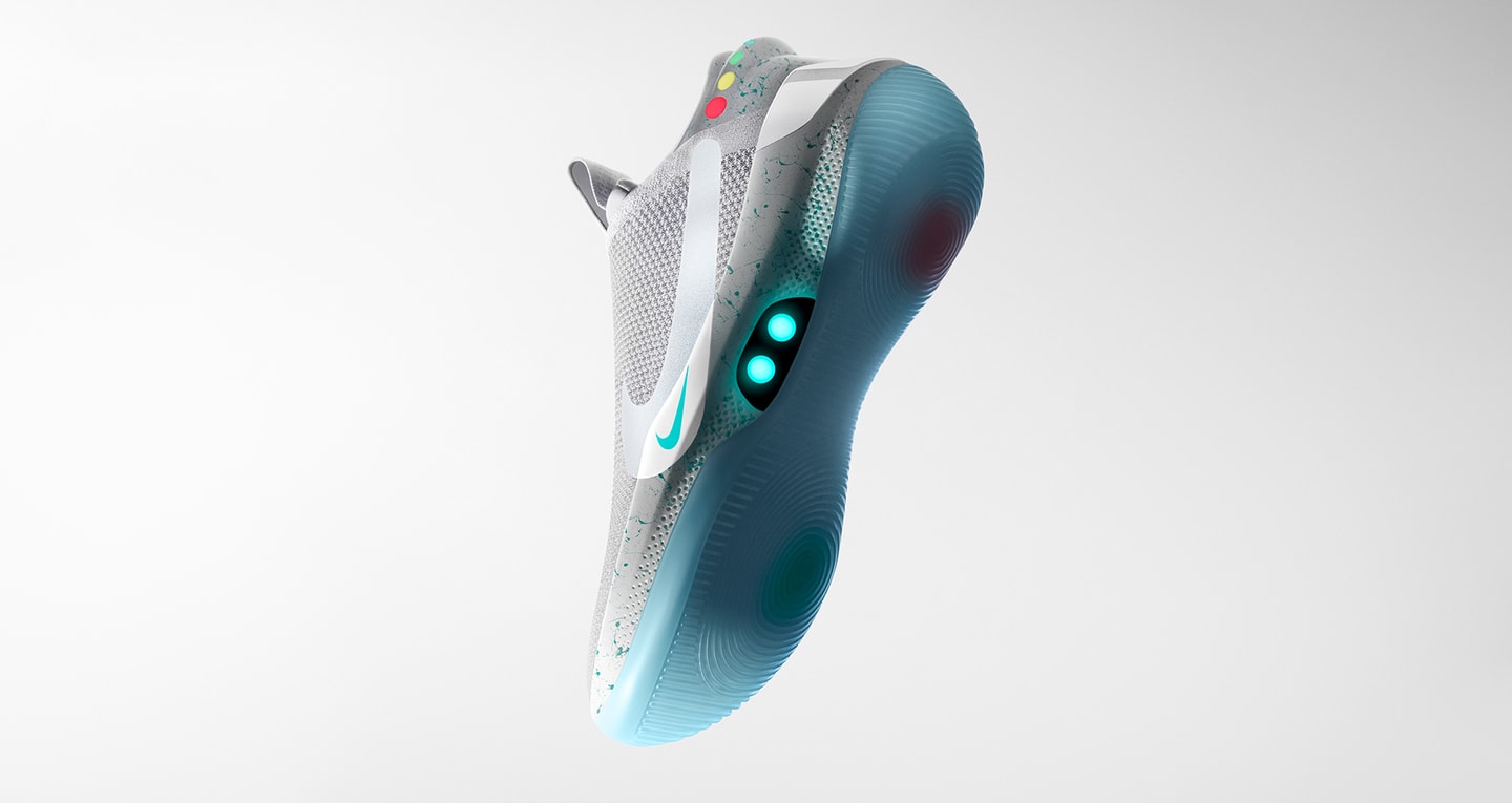 nike adapt grey