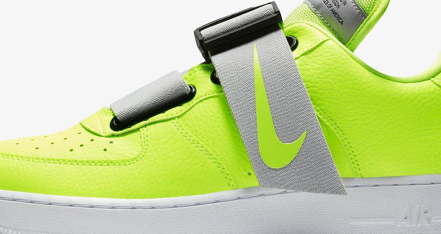 Air Force 1 Utility 'Volt & Black & White' Release Date