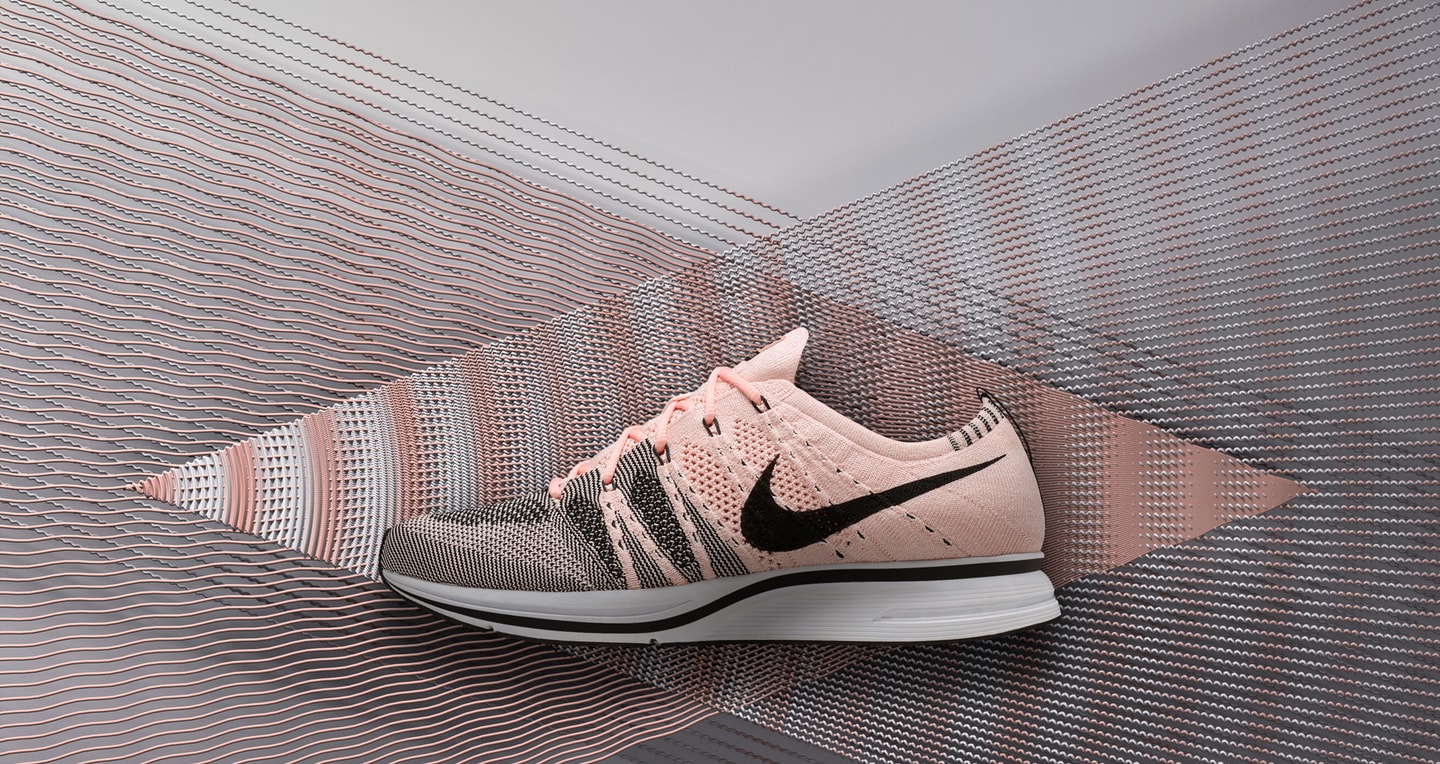 nike flyknit trainer femme beige