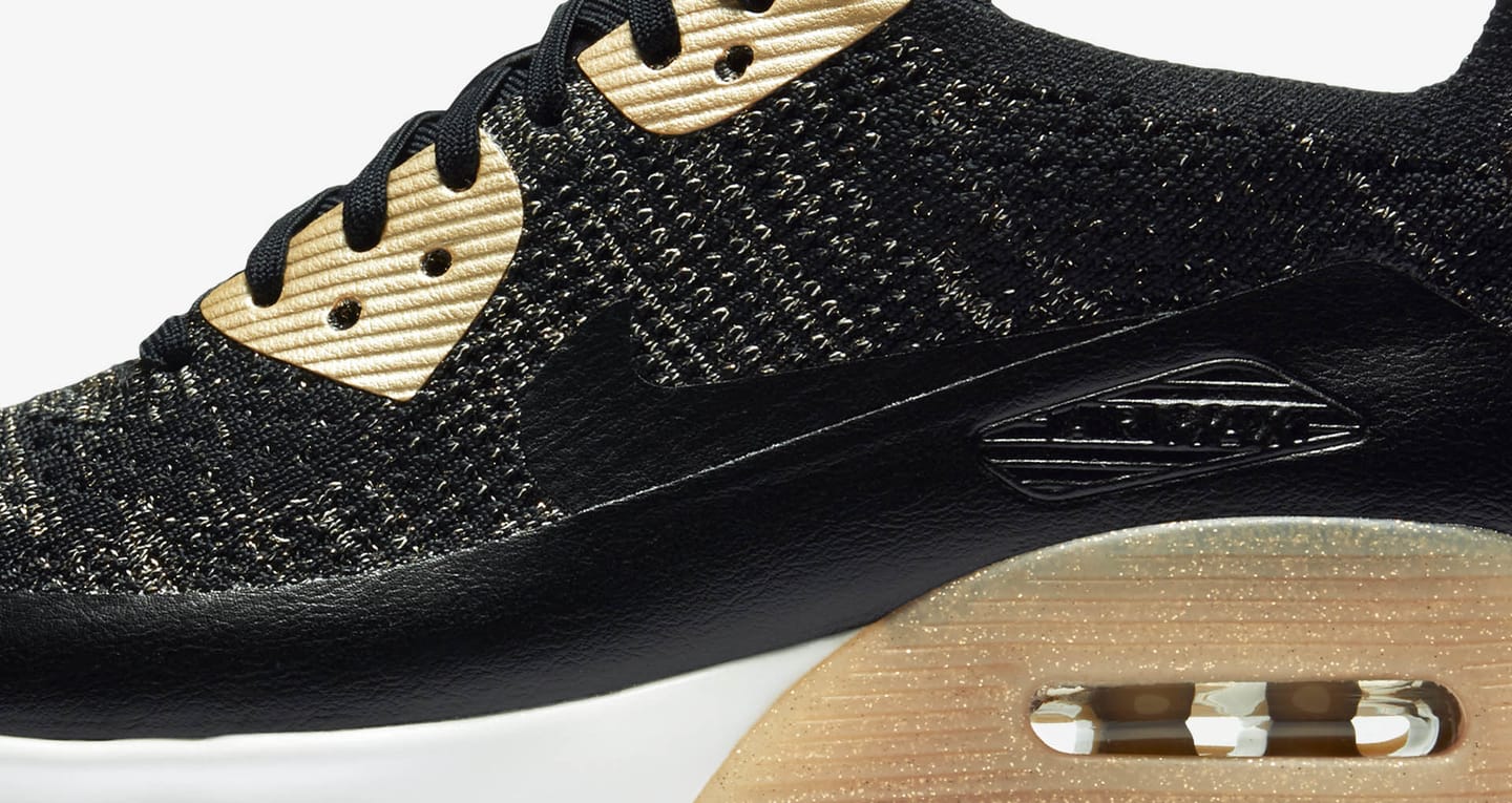 nike air max 90 womens black and gold