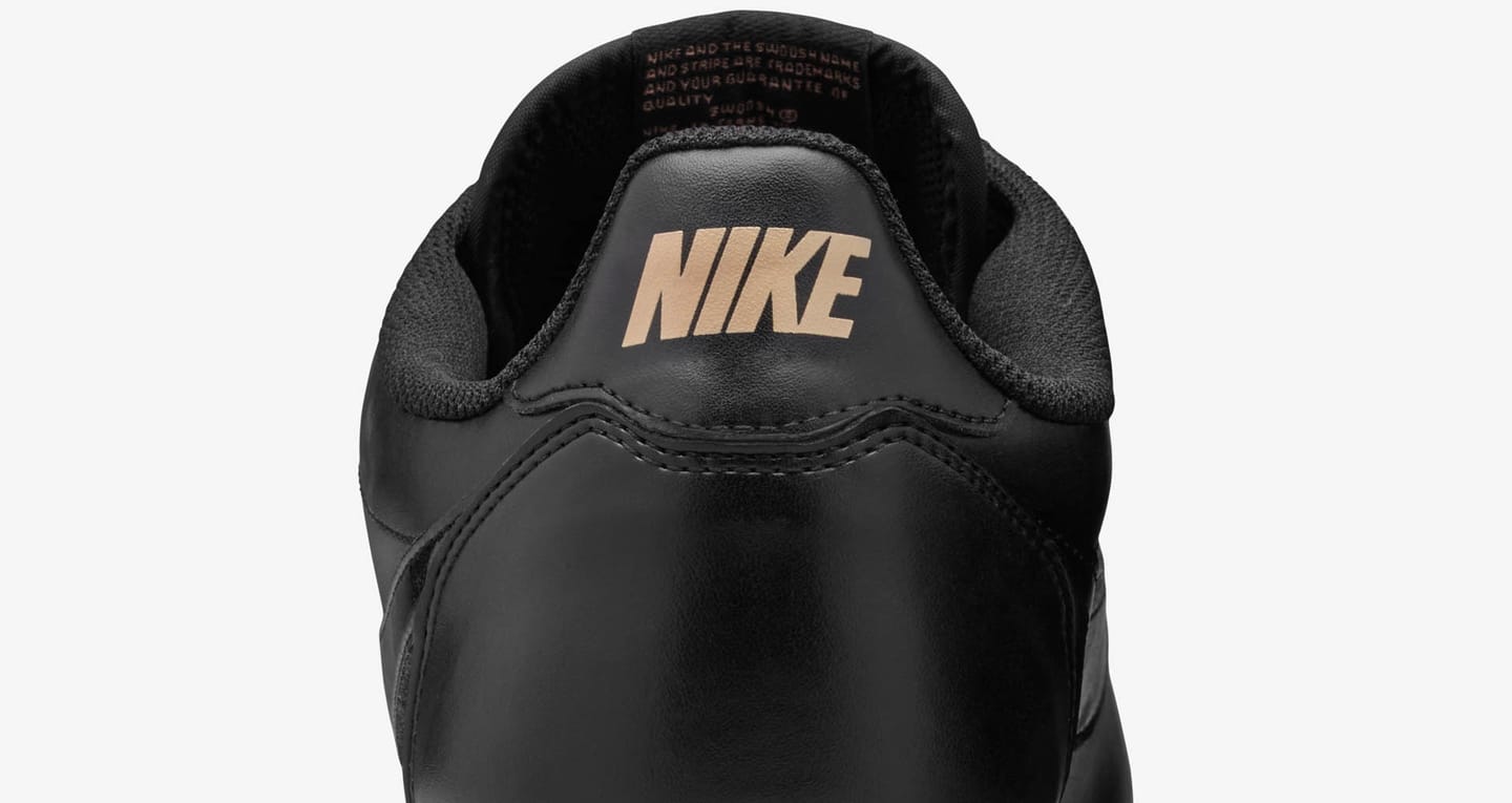nike cortez metallic bronze