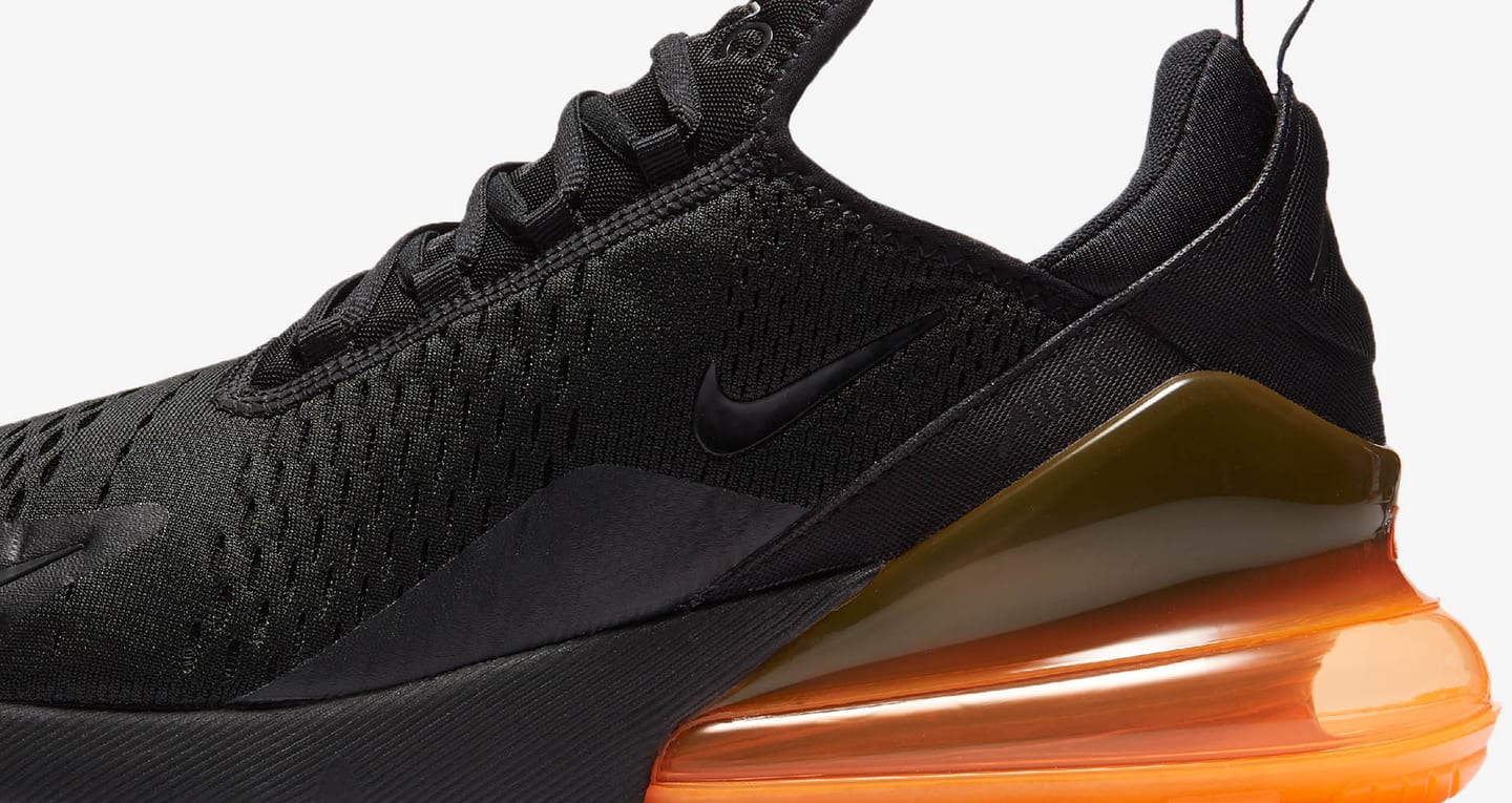 nike 270 schwarz orange