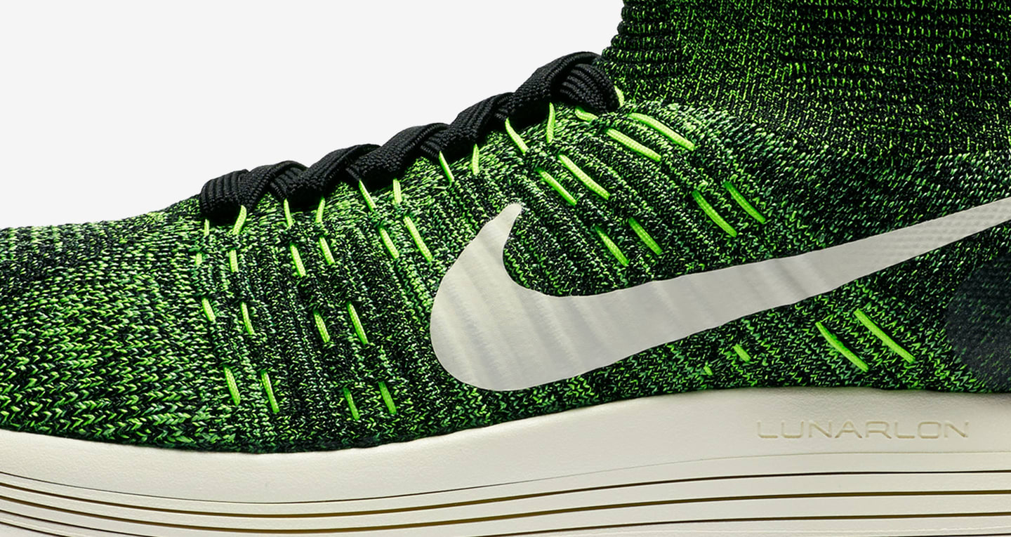 nike lunarepic flyknit green