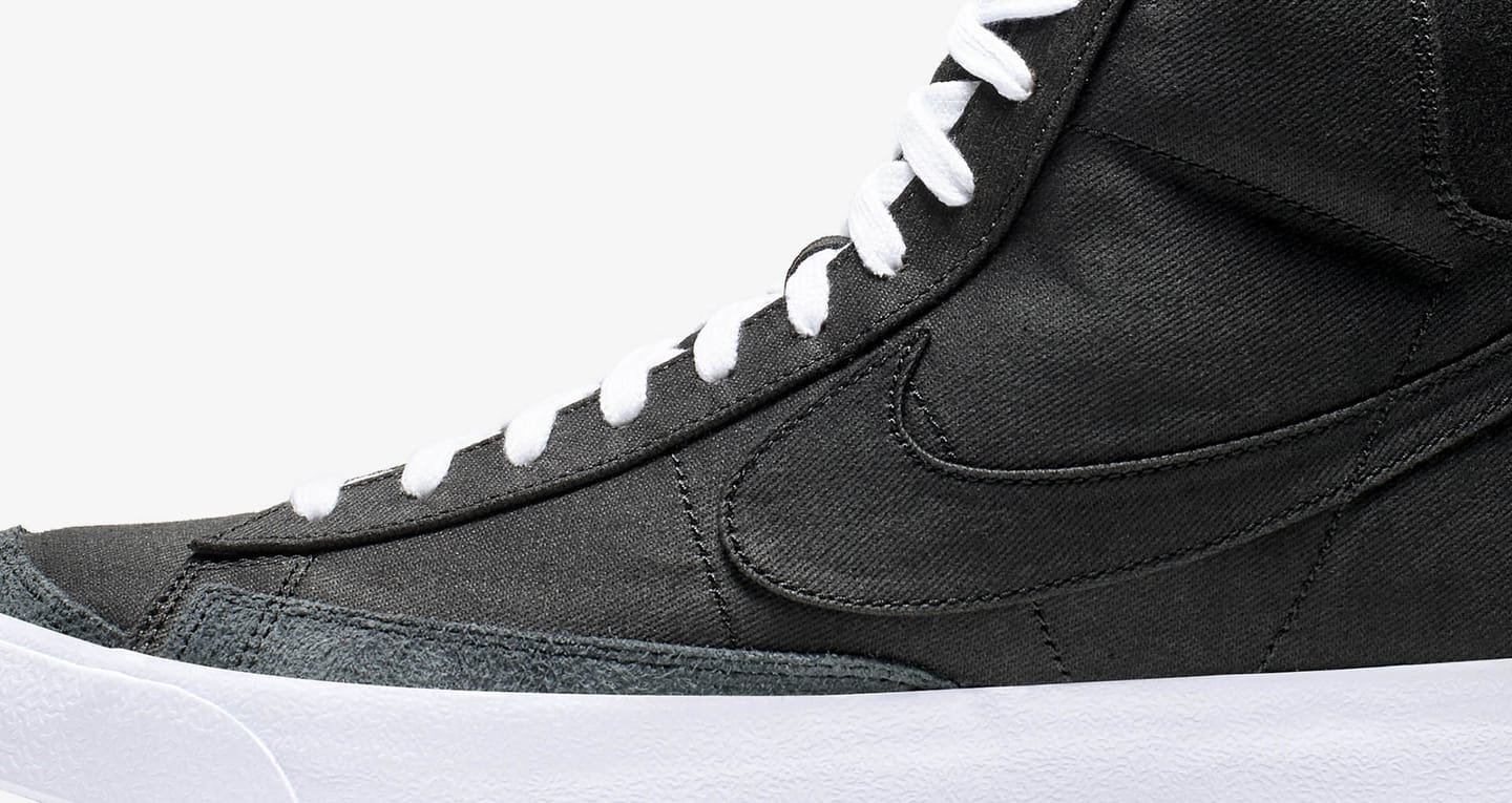 nike blazer black canvas