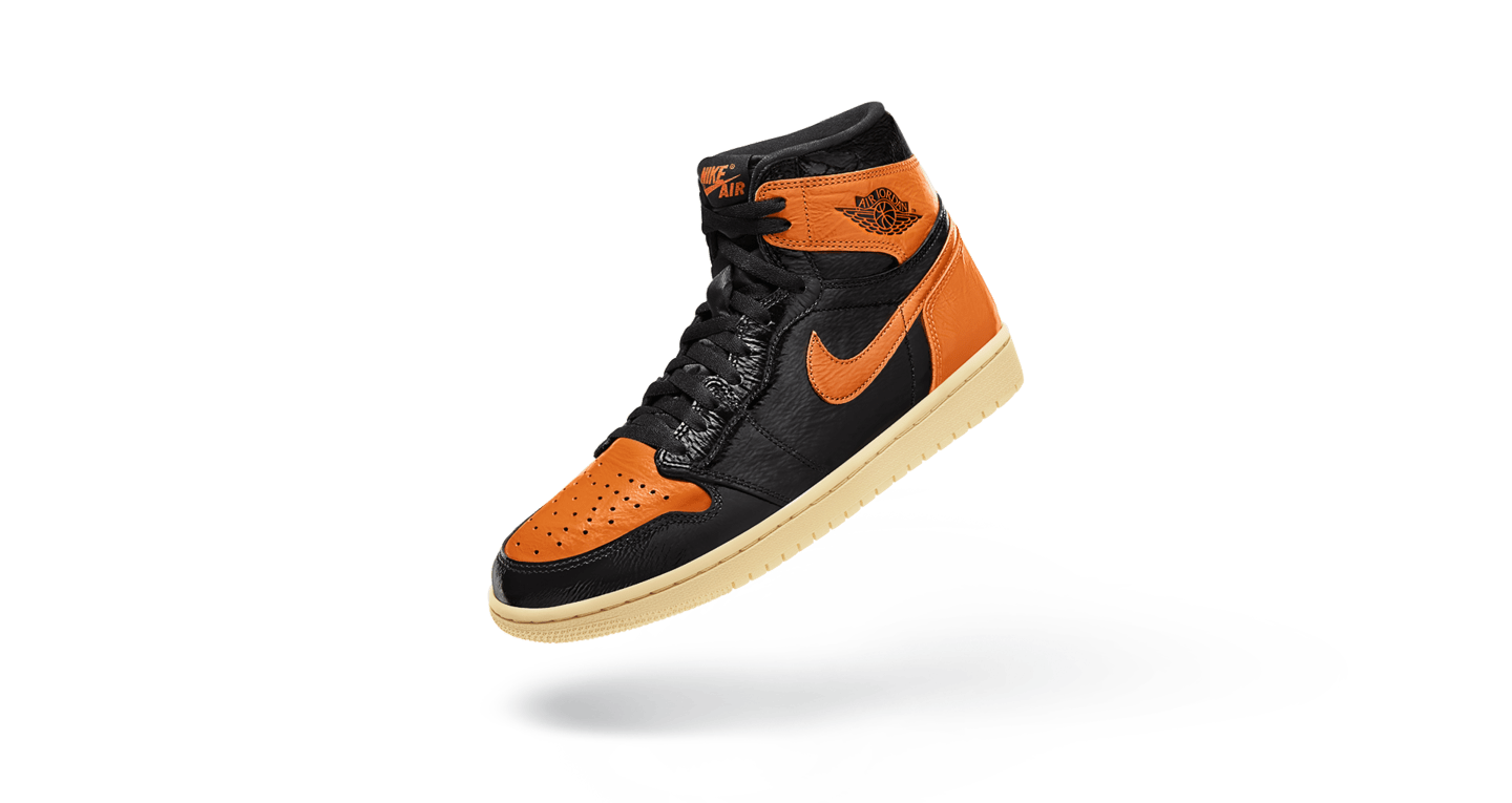 nike jordan 1 orange