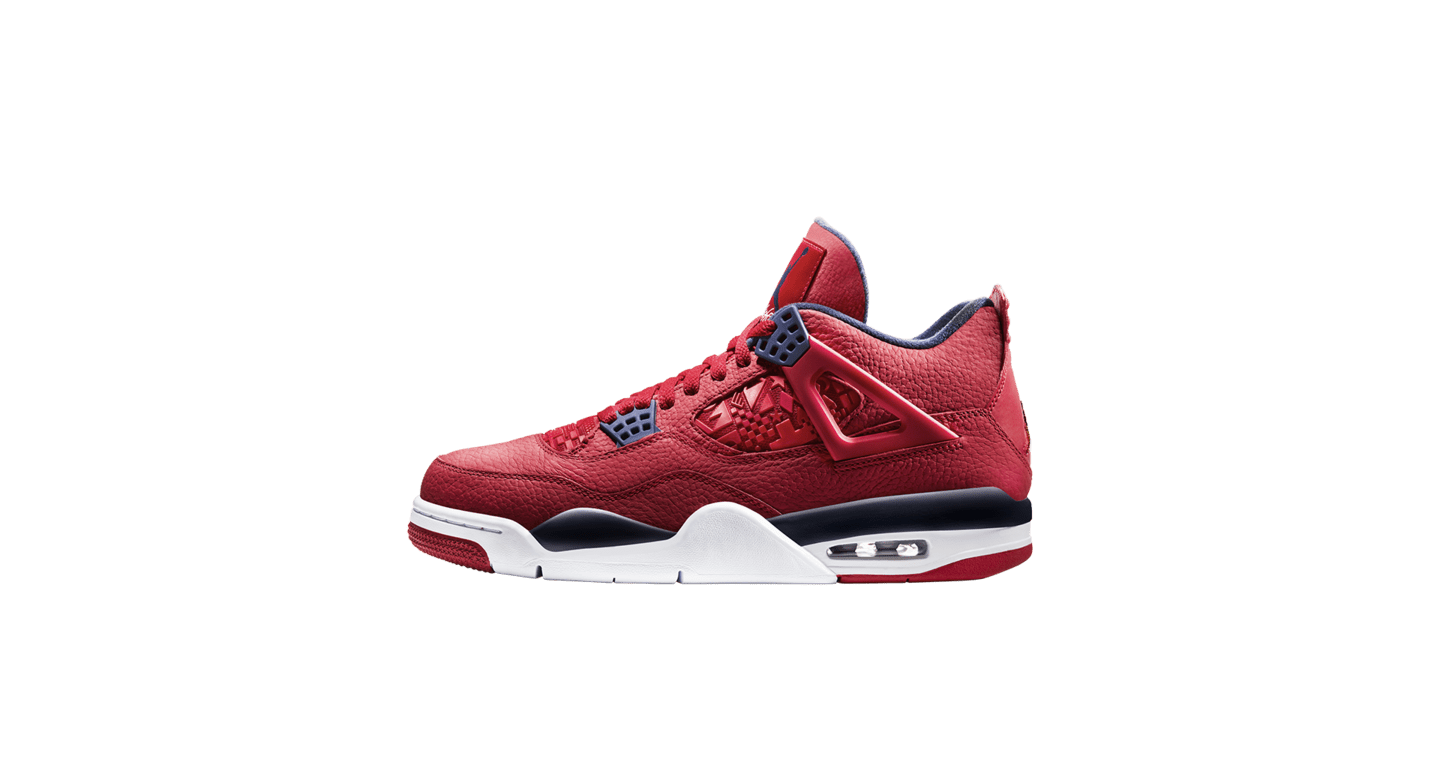 tenis jordan retro 4 rojos