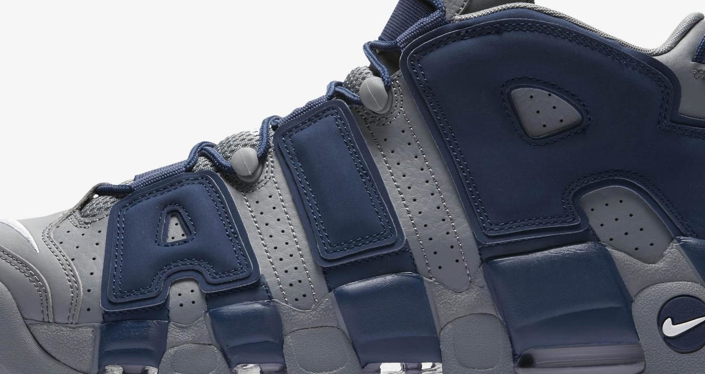 nike uptempo navy