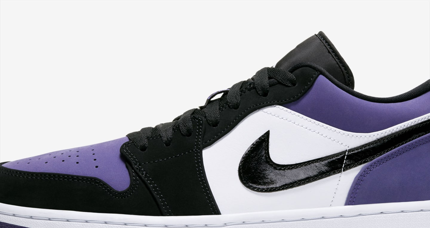 air jordan 1 low court purple release date