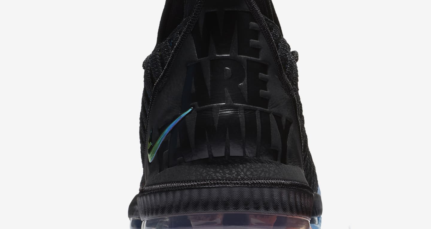 lebron 16 i promise on feet