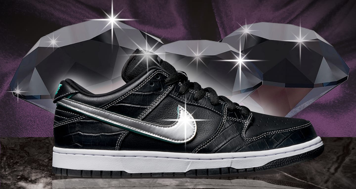 nike sb dunk low diamond