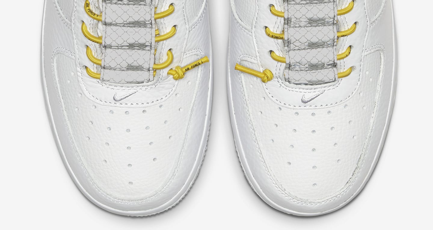 yellow laces air force 1