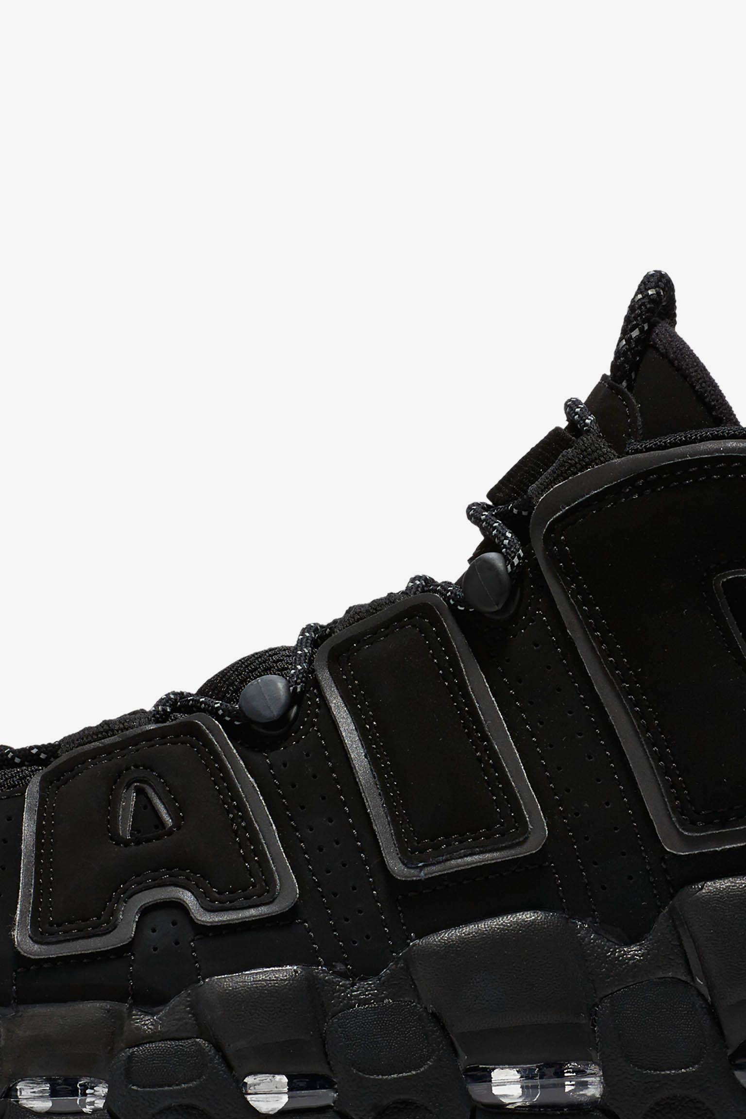 Nike Air More Uptempo 'Triple Black' 2017 Nike Air More Uptempo 'Triple Black' 2017
