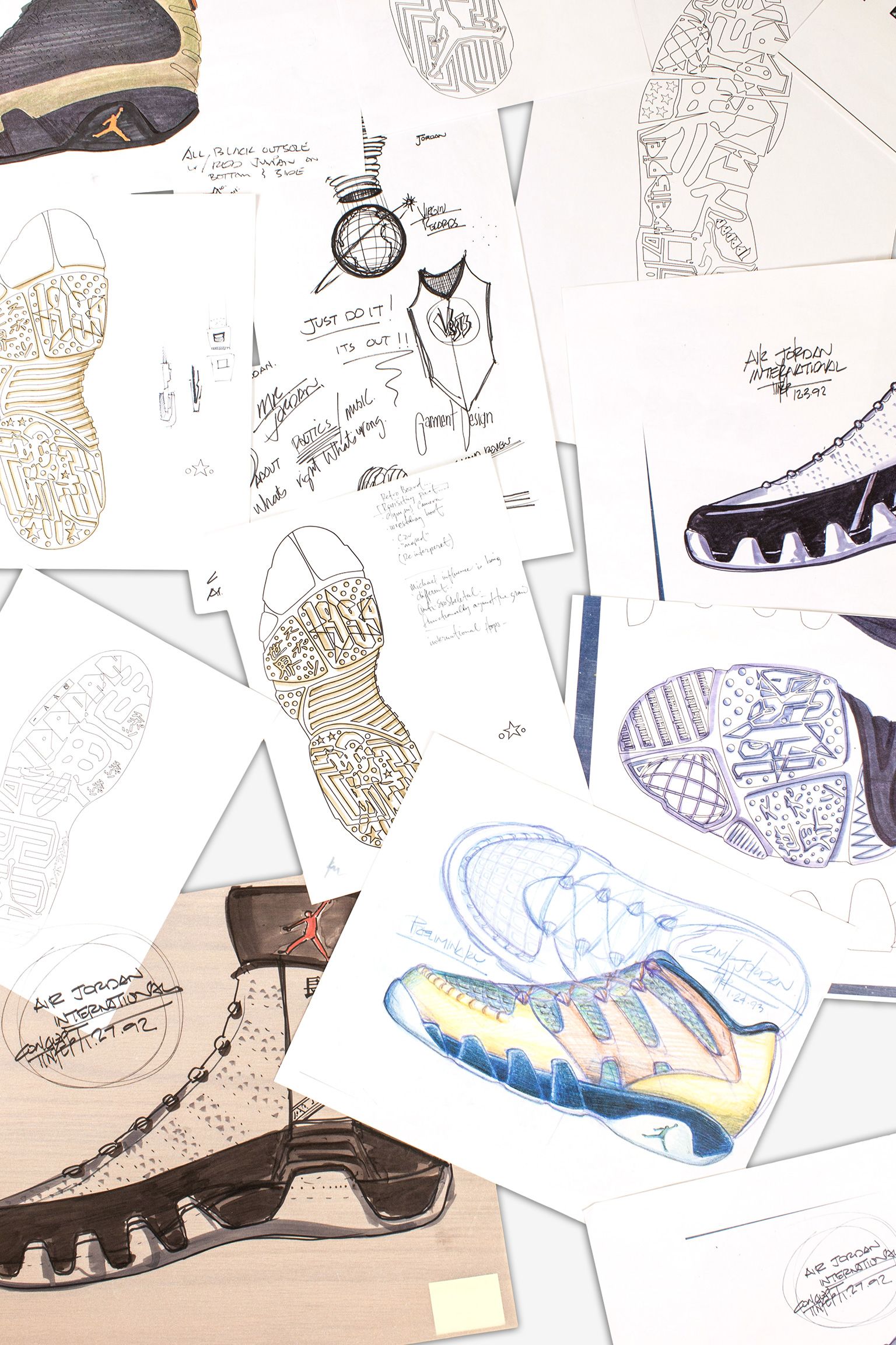 Mehr zum Design: Air Jordan 9 Outsole Mehr zum Design: Air Jordan 9 Outsole