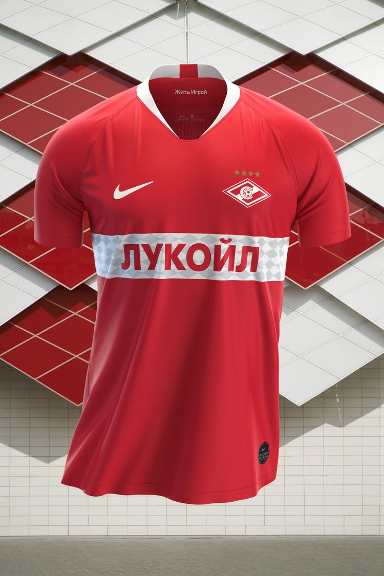 SPARTAK MOSCOW 2019/20 Stadium Home Jersey SPARTAK MOSCOW 2019/20 Stadium Home Jersey