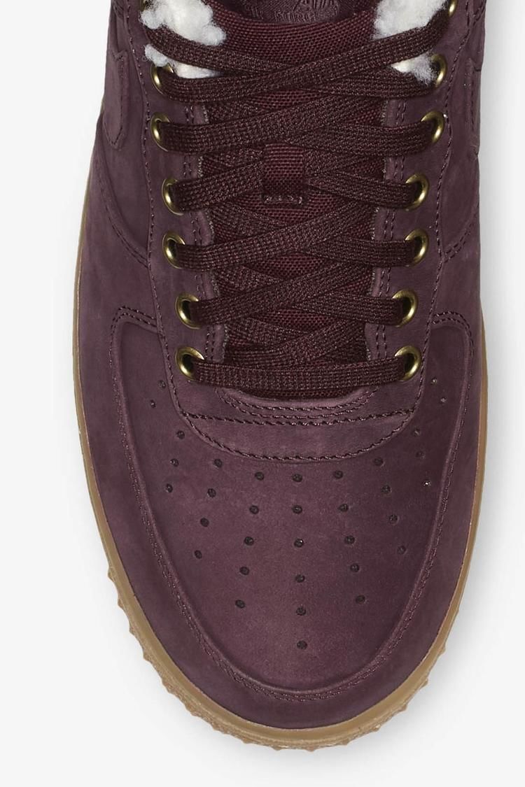 Nike Air Force 1 Premium Winter 'Burgundy Crush & Gum Light Brown' Release Date Nike Air Force 1 Premium Winter 'Burgundy Crush & Gum Light Brown' Release Date