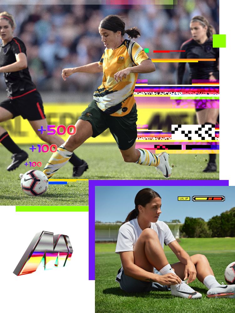 Sam Kerr LVL Up Profile Sam Kerr LVL Up Profile