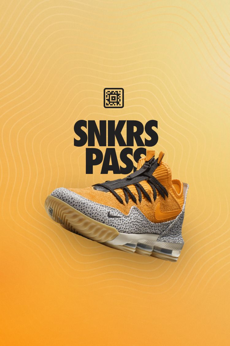 SNKRS Pass: LeBron 16 Low x atmos 'Safari' atmos New York SNKRS Pass: LeBron 16 Low x atmos 'Safari' atmos New York