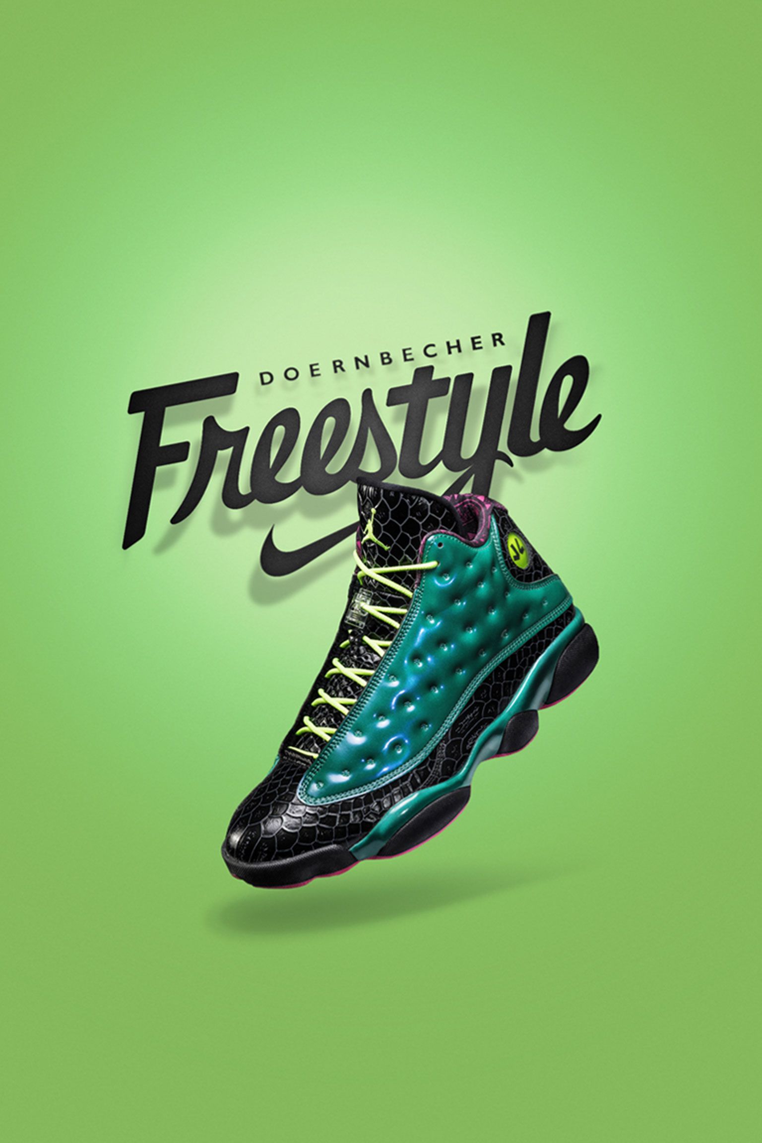 Air Jordan 13 Retro Doernbecher 'Emerald Green' Release Date Air Jordan 13 Retro Doernbecher 'Emerald Green' Release Date